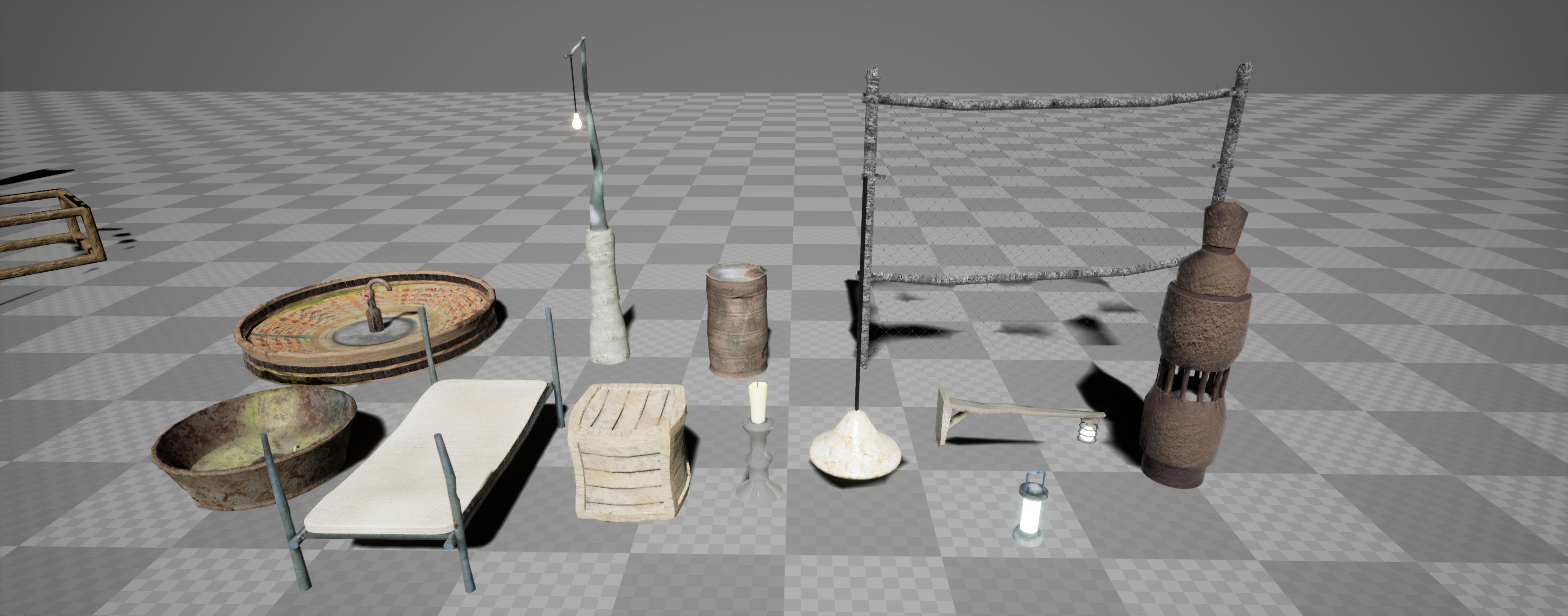 Canyon Town Detail Assets