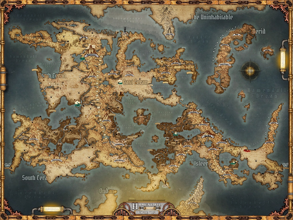 Hamendall Map Cover Art