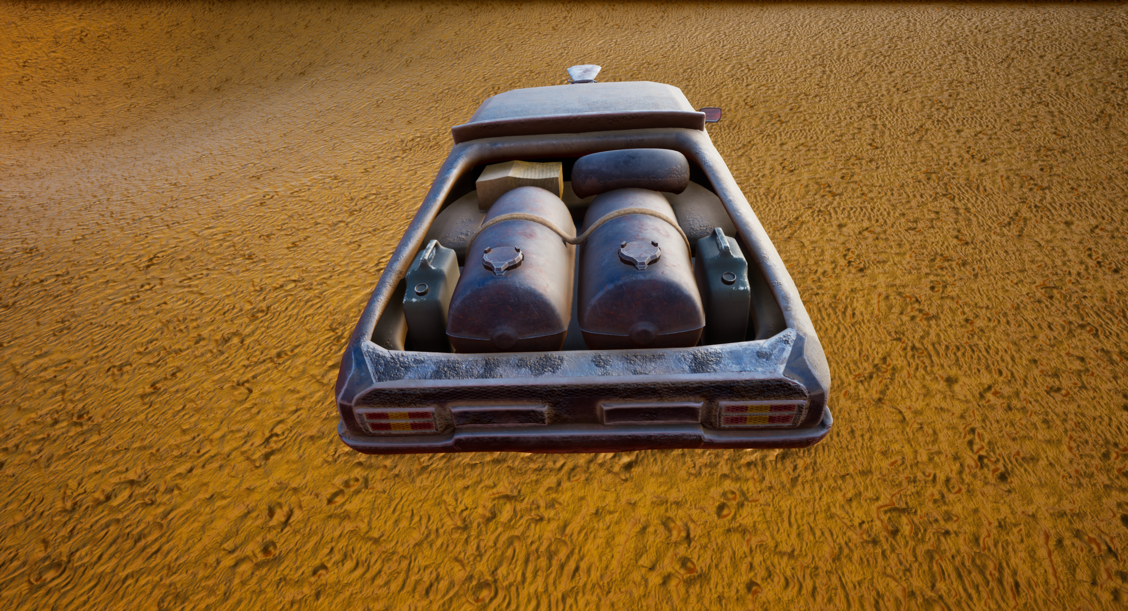 Mad Max Interceptor 3D Unreal Engine Render Trunk