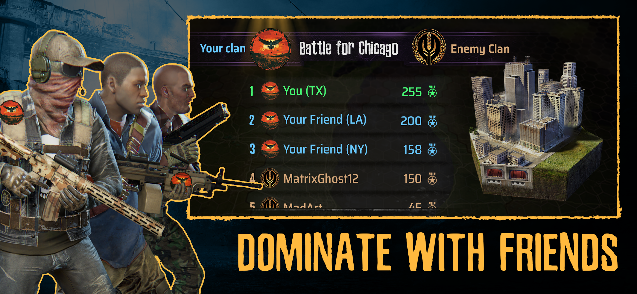 A promotional image showing Madworld's leaderboard system