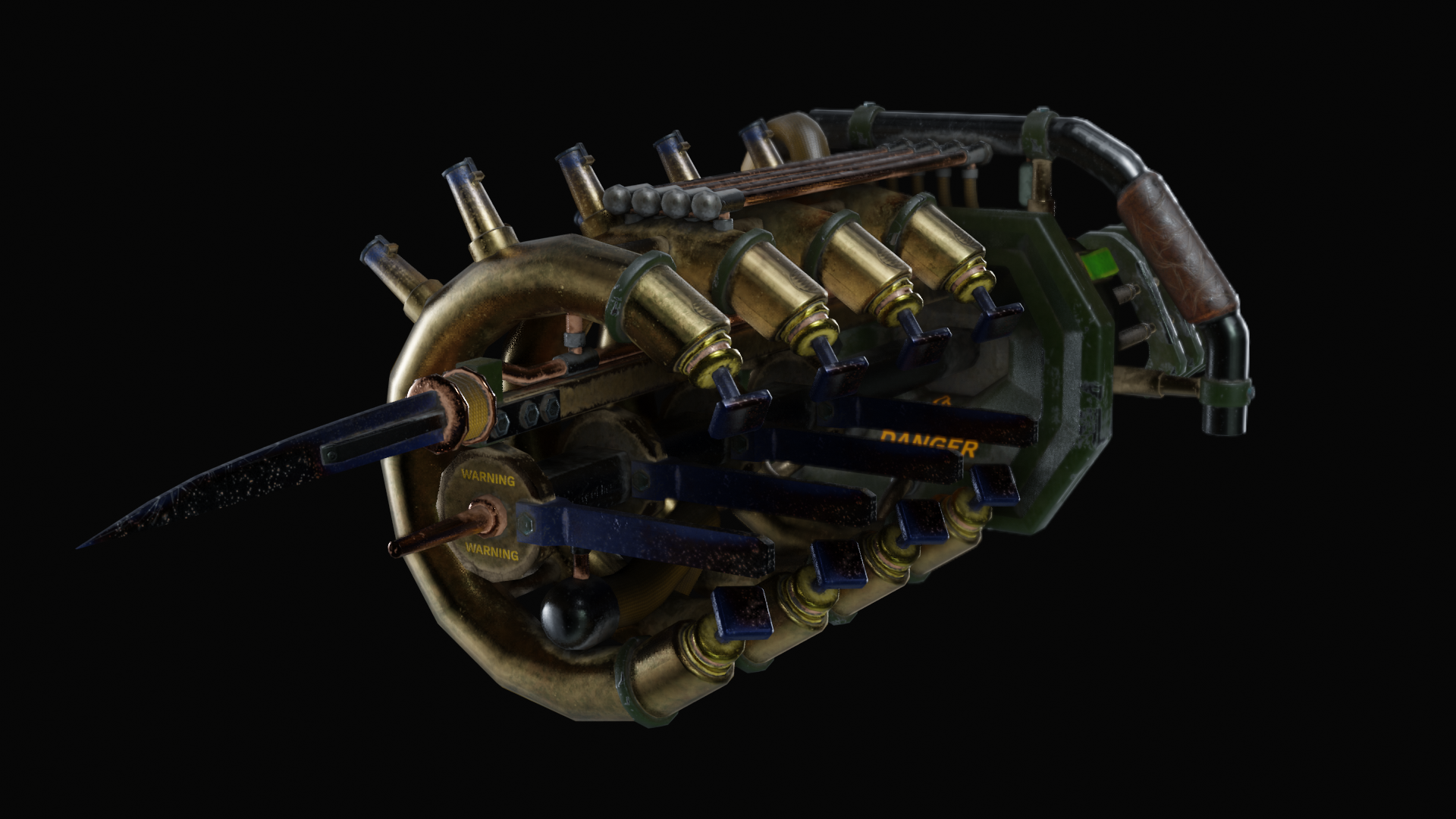A Blender render of an experimental scientific tool