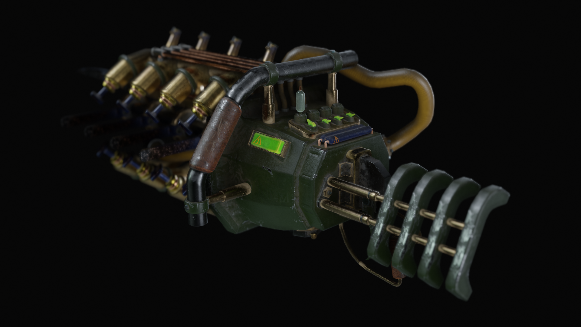 A Blender render of an experimental scientific tool